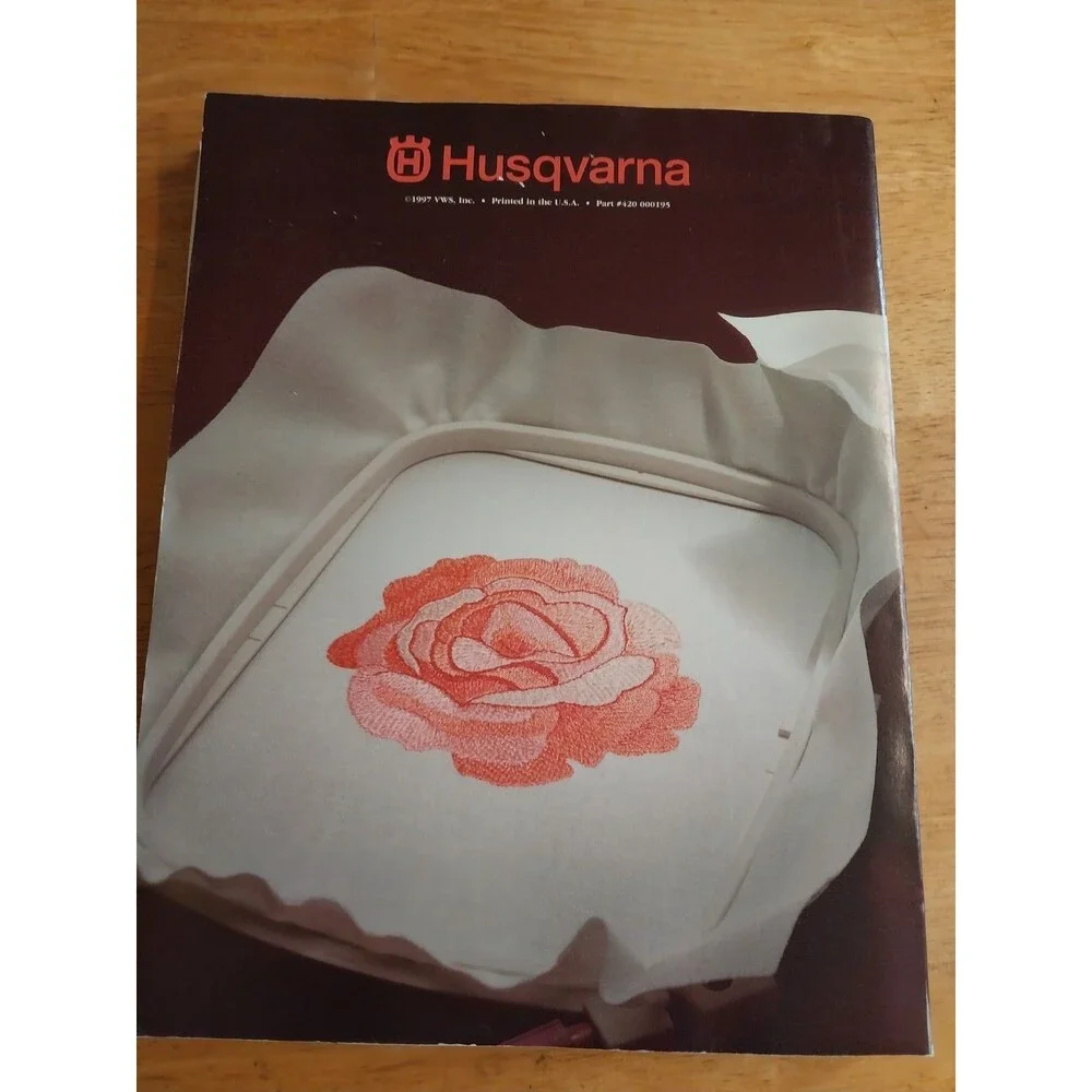 EMBROIDERY LIBRARY, Volume 2 Husqvarna or Viking Sewing Machines 1997 Softcover